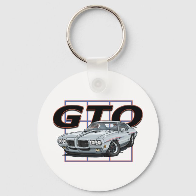 1970 Pontiac GTO Nyckelring (Framsida)