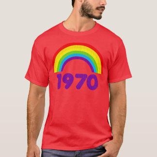 1970 Regnbåge T Shirt