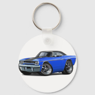 1970 Roadrunner Blue-Black Rand Nyckelring