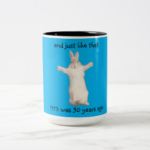 1970:s Bunny Rabbit Humor Mugg