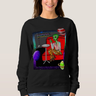 1970:s Retro Extraterrestrial i Disco Lounge T Shirt