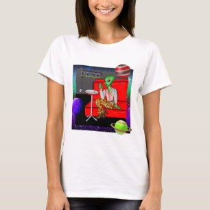 1970:s Retro Extraterrestrial i Disco Lounge T Shirt
