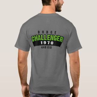 1970 Skugga för Dodge Challenger Grottman T-shirt
