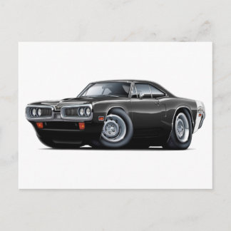 1970 Svartvit Toppen Vykort