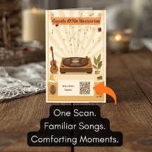 1970-tal Musik Spellingskort Demens