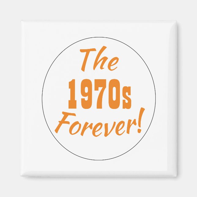 1970-talets citat Retro Magnet (Framsidan)