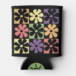 1970-talets flerfärgade Retro-Daisy