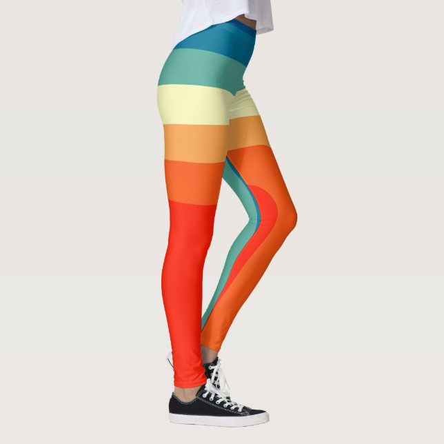 1970-talets fyrkanter leggings (Höger)