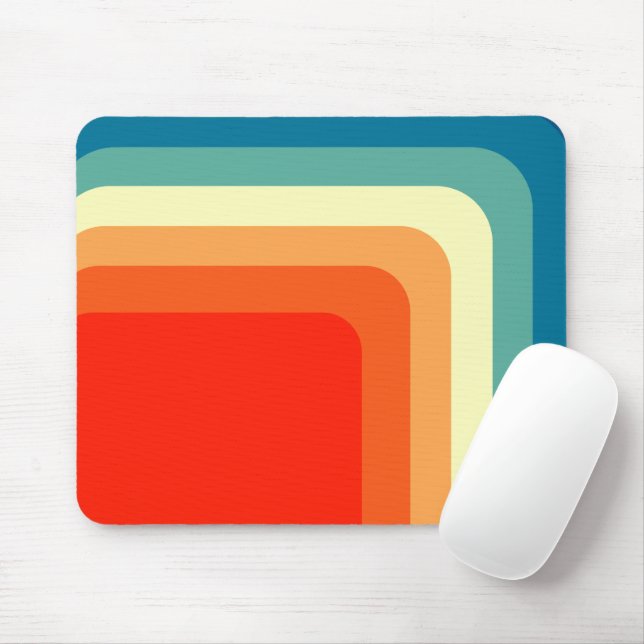 1970-talets fyrkanter musmatta (Med mus)