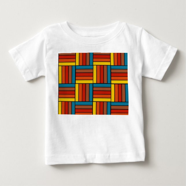 1970-talets fyrkanter t shirt (Framsida)