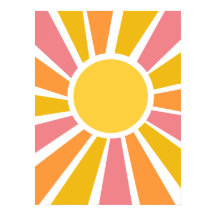 1970-talets hippie, modern solbränna poster