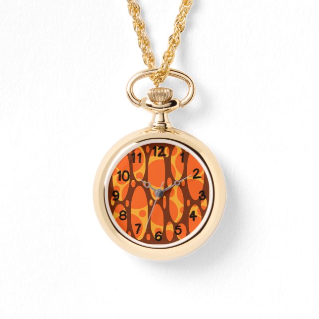 1970-talets Ovaler med lager Armbandsur (Framsida)