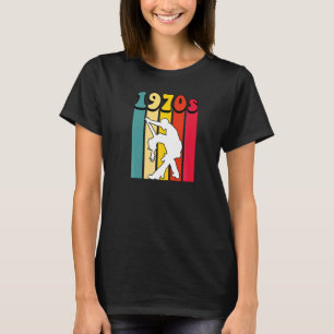 1970-talets Salsa Dancing Retro-Vintage tillbaka t Shirt