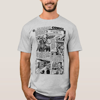 1970-talets SKRÄCK Serietidnings T-Shirt