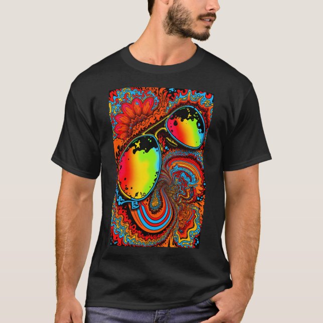 1970-talets sunglass t shirt (Framsida)