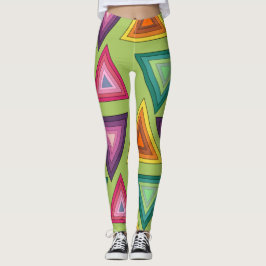 1970-talets trianglar leggings