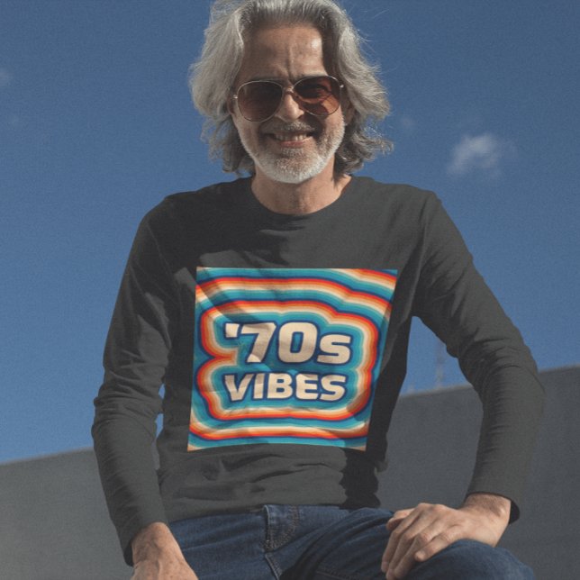 1970-talets vibes 70-årsjubileum BOOMER HIPSTER T- T Shirt (Skapare uppladdad)