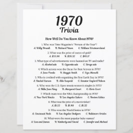 1970 Trivia-spel