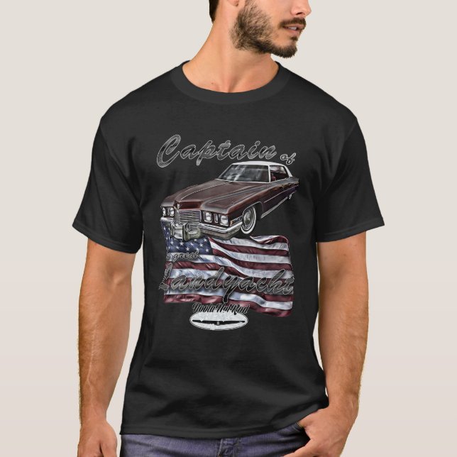 1970s,Eldorado,Caddy,Rockabilly,Deville,Tailfins,R T Shirt (Framsida)