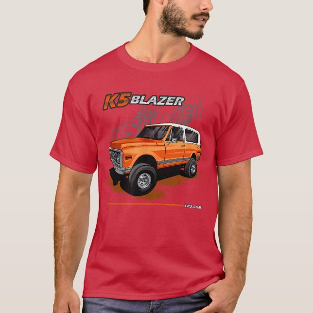 19711972 K5 Blazer 44 present T Shirt (Framsida)