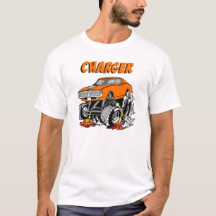 1971 1972 Charger Tecknad Hot rod T Shirt