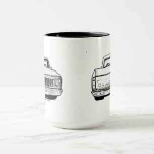 1971-1972 Chevy C10 Lastbil Mugg