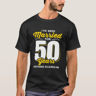 1971 50:e födelsedagsgåvan 50 år gammal vint t shirt