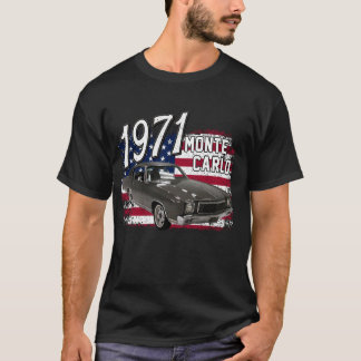 1971 71 Monte Carlo 4:e juli Amerika T Shirt