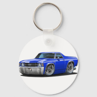 1971-72 El Camino Blue Lastbil Nyckelring