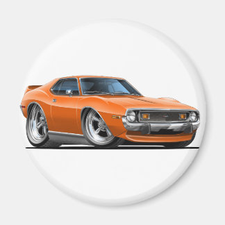 1971-72 Javelin Orange Car Magnet