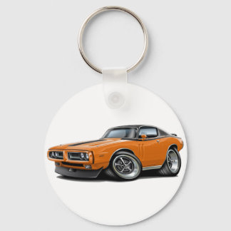 1971-72 Laddare, svart, översta Orange Nyckelring