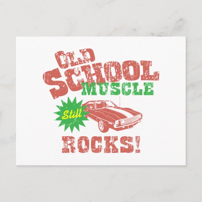 1971 AMC Javelin Vykort (Framsida)