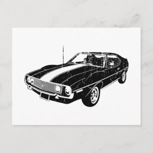 1971 AMC Javelin Vykort