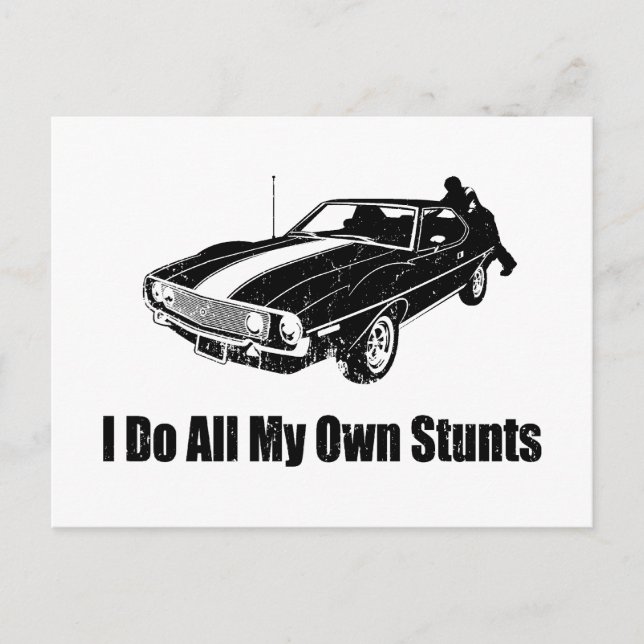 1971 AMC Javelin Vykort (Framsida)