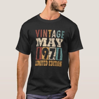 1971 År född i maj T Shirt