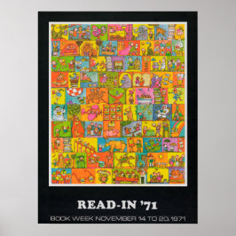 1971 Barns Bok-vecka Poster