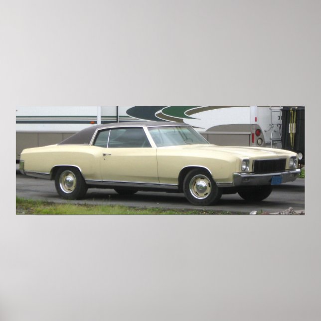 1971 Chevrolet Monte Carlo Poster (Framsidan)