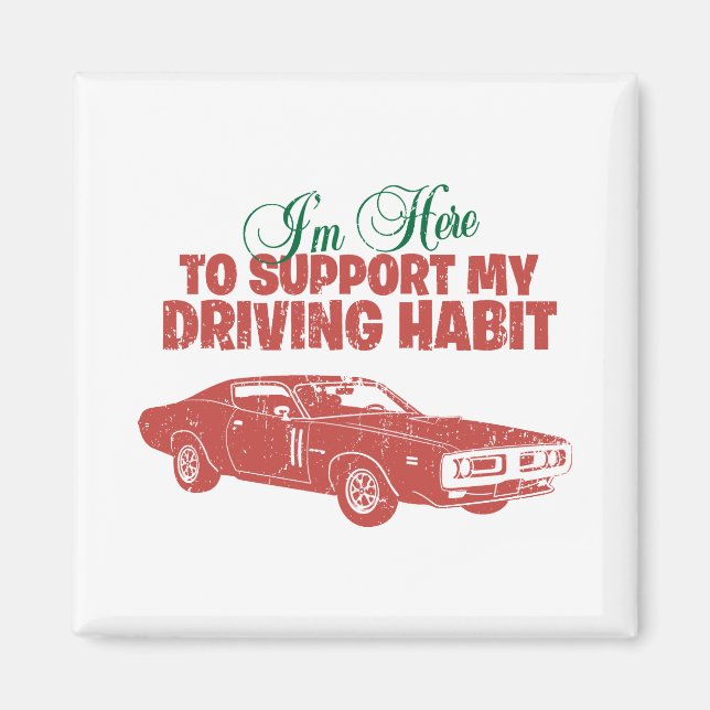 1971 Dodge 440 Charger Magnet (Framsidan)