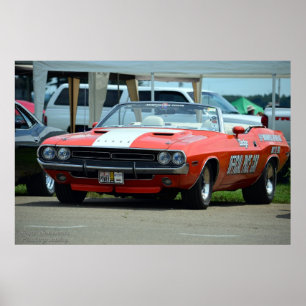 1971 Dodge Challenger Pace-bil Poster