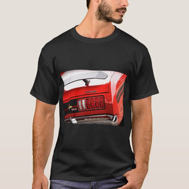 1971 Dodge Demon 340 MOPAR T Shirt (Framsida)