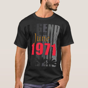 1971 Född i juni T Shirt