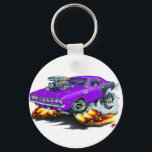 1971 Hemi Cuda Lila Car Nyckelring<br><div class="desc">Nyckelkedjemall</div>