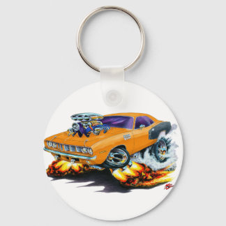 1971 Hemi Cuda Orange Car Nyckelring