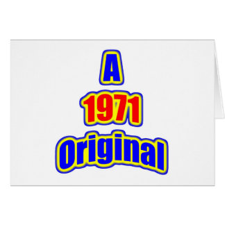 1971 röda original- Bl Hälsningskort