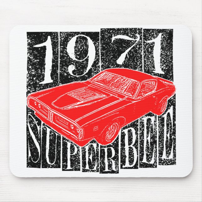 1971 toppna bi musmatta (Framsidan)
