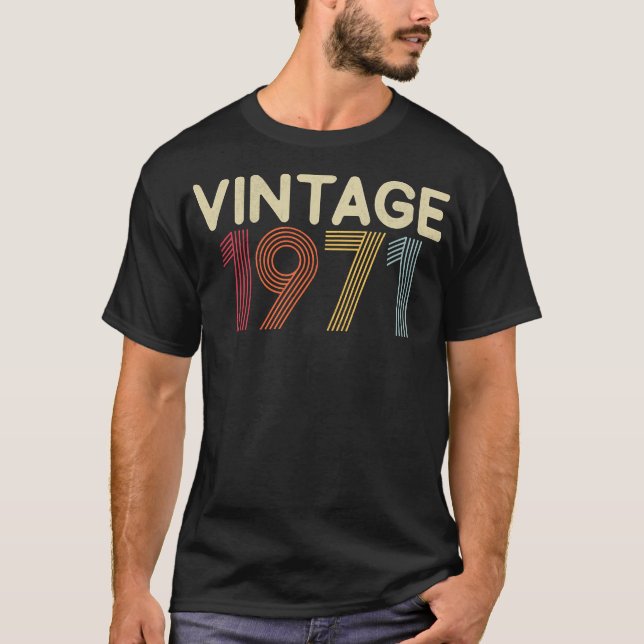 1971 Vintage T-Shirt (Framsida)
