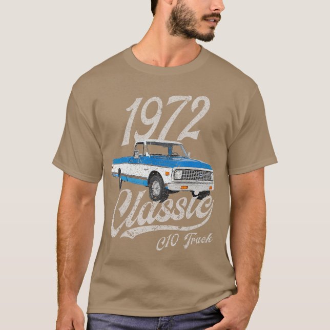 1972 72 c10ruck tjej t shirt (Framsida)