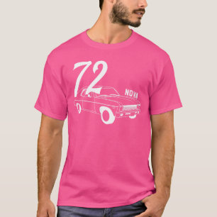 1972 72 Chevys Nova 2 Klassisk Bil Gammal Skola Mu T Shirt