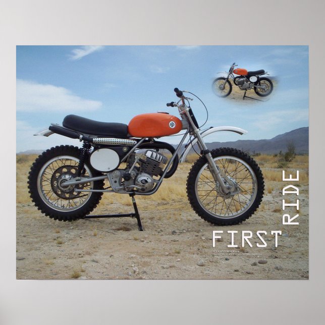 1972 AJS Stormer 410 Poster (Framsidan)