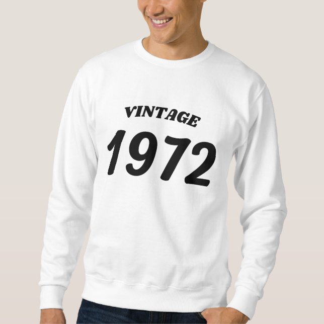 1972 års modell lång ärmad tröja (Framsida)